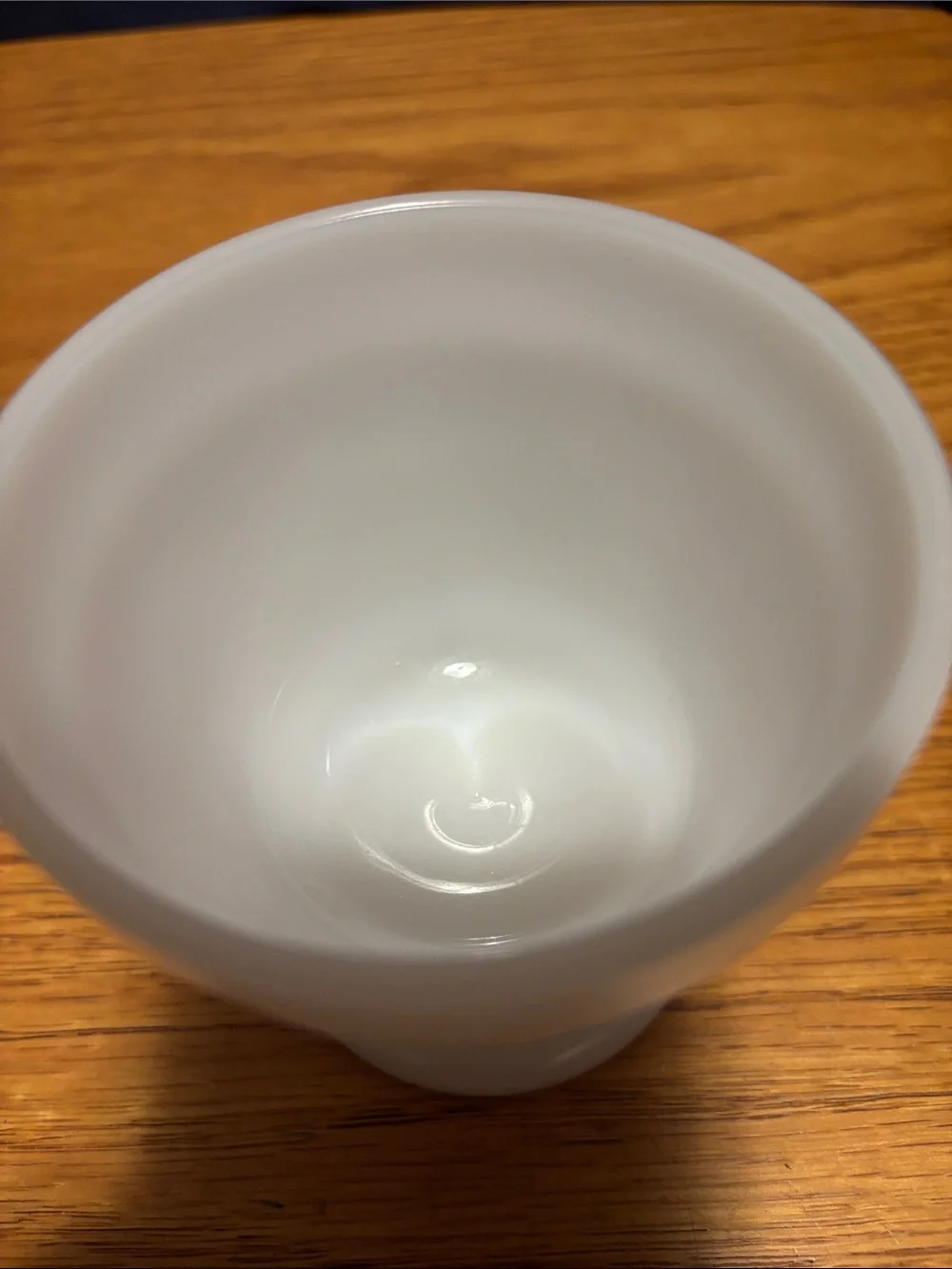 Vintage Anchor Hocking Milk Glass Harvest Grape Dessert Cup